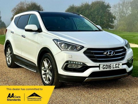 Hyundai Santa Fe 2.2 Crdi Blue White