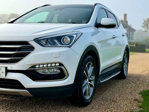 Hyundai Santa Fe 2.2 Crdi Blue GD16LGZ White #3
