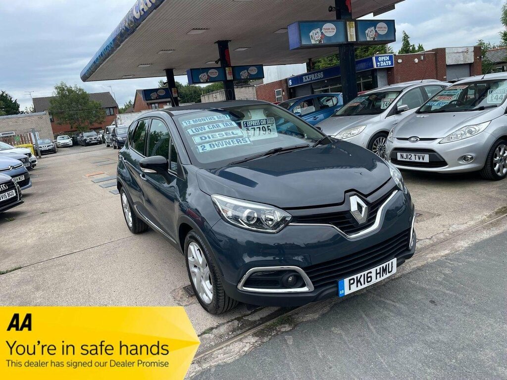 Renault Captur Suv 1.5 Dci Dynamique Nav Euro 6 201616 Blue