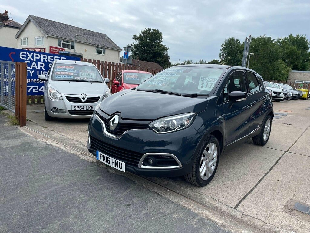Renault Captur Suv 1.5 Dci Dynamique Nav Euro 6 201616 PK16HMU Blue #3