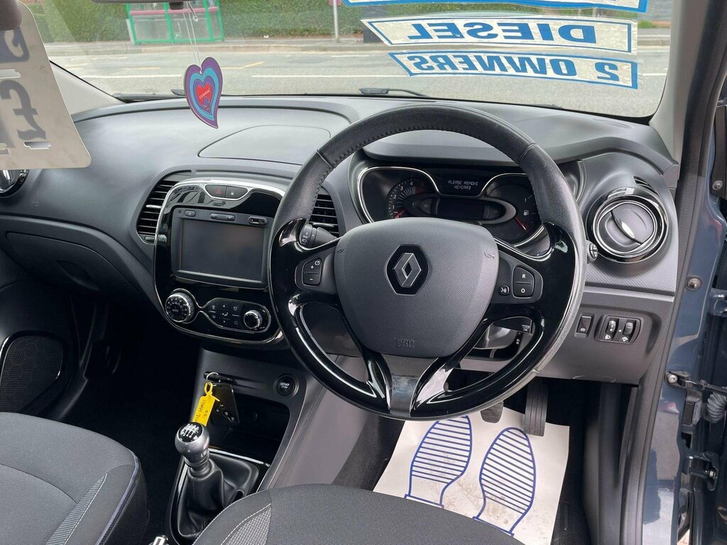 Renault Captur Suv 1.5 Dci Dynamique Nav Euro 6 201616 PK16HMU Blue #5