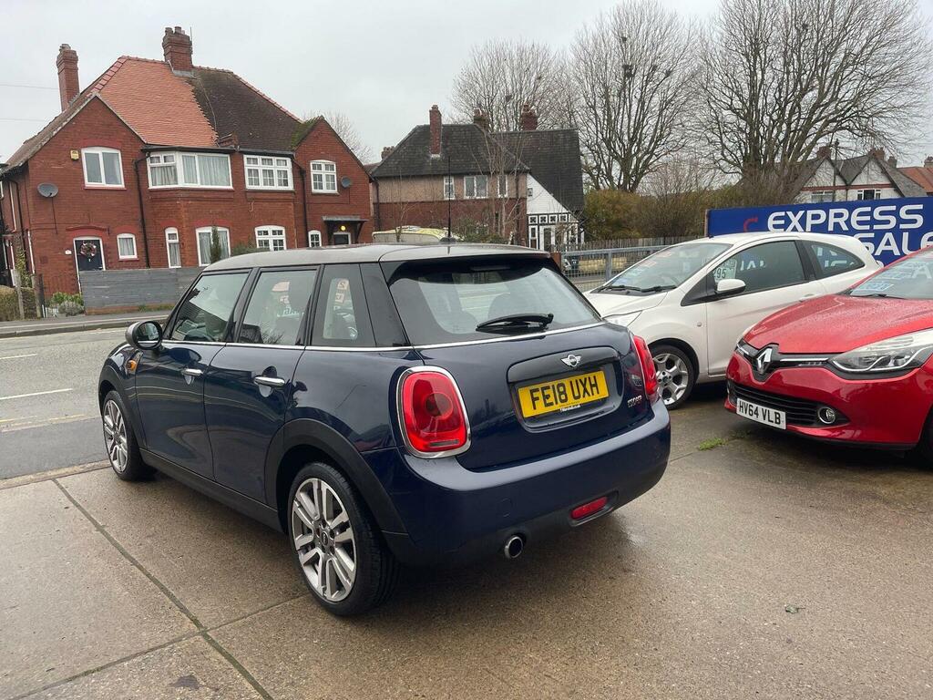 Mini Hatch Hatchback 1.5 Cooper Seven Euro 6 Ss 2017 FE18UXH Blue #4