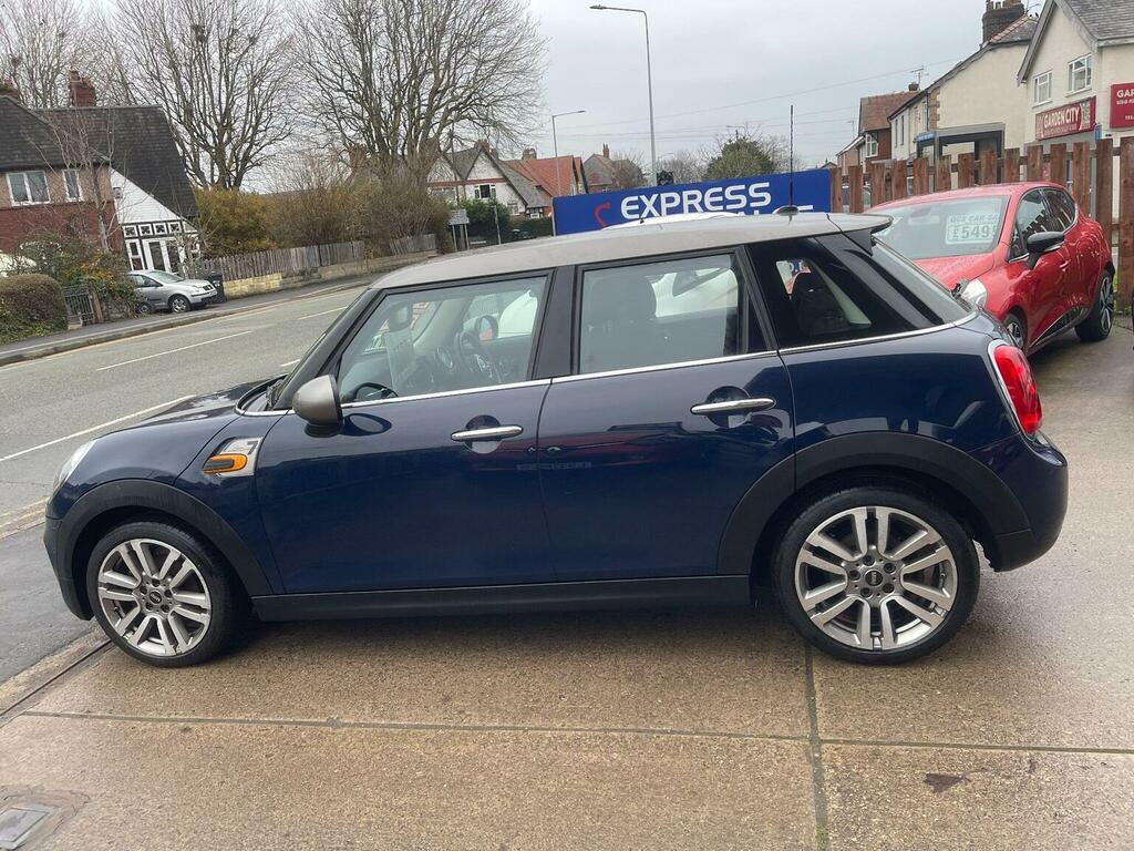 Mini Hatch Hatchback 1.5 Cooper Seven Euro 6 Ss 2017 FE18UXH Blue #6
