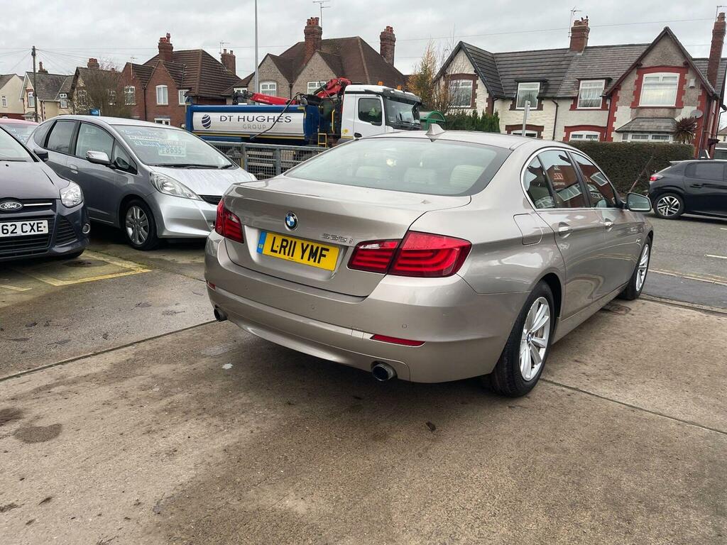 BMW 5 Series Saloon 3.0 535I Se Steptronic Euro 5 201111 Silver #2