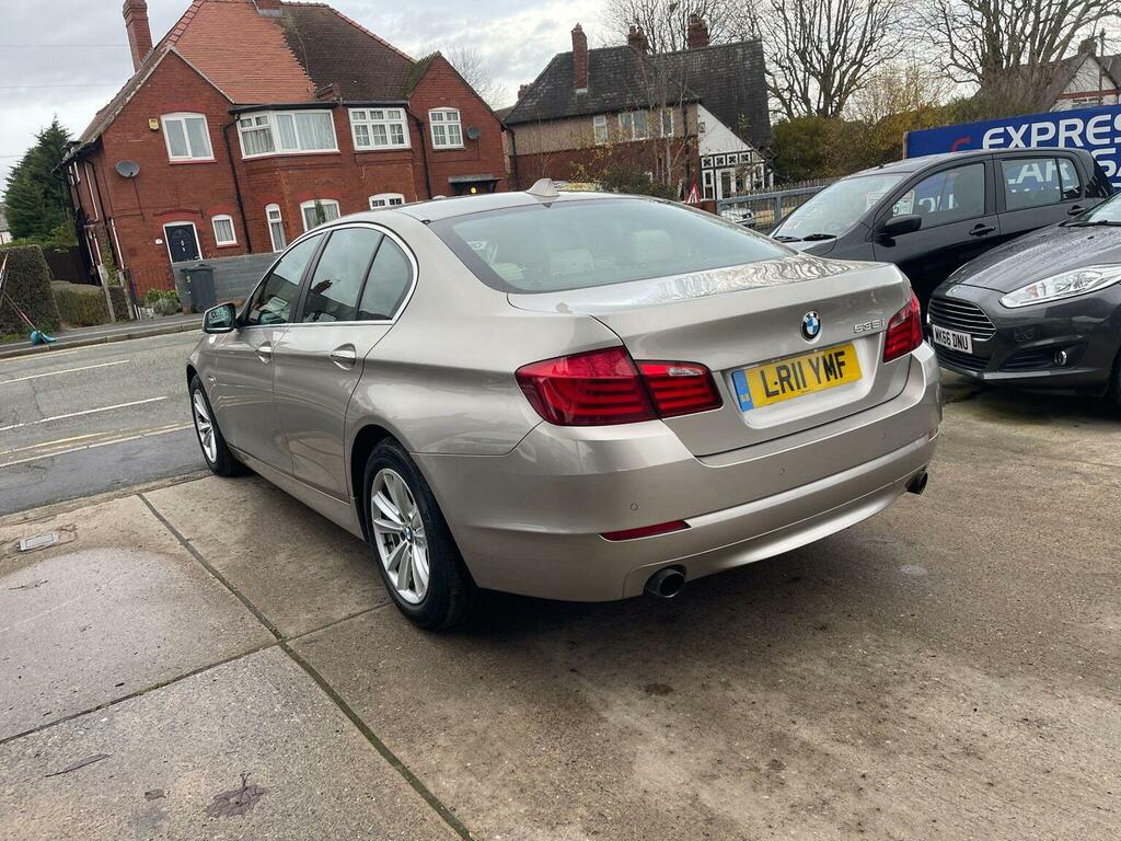 BMW 5 Series Saloon 3.0 535I Se Steptronic Euro 5 201111 Silver #6
