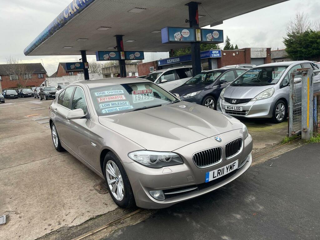 BMW 5 Series Saloon 3.0 535I Se Steptronic Euro 5 201111 Silver