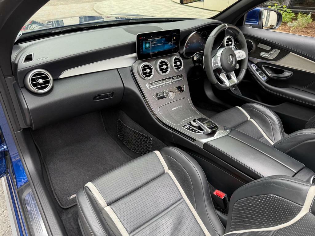Mercedes-Benz C Class 4.0 C63 V8 Biturbo Amg S Cabriolet Spds Mct Euro 6 Blue #6