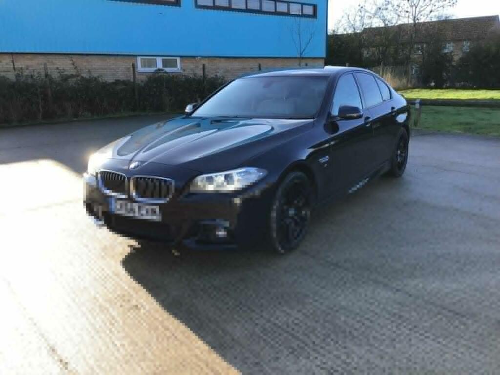 BMW 5 Series Saloon 2.0 520D M Sport Euro 6 Ss 201 CV66EVM Black #3