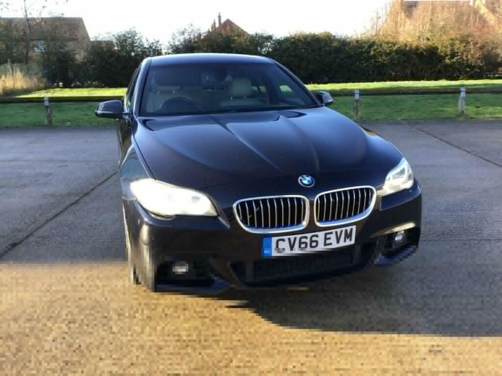 BMW 5 Series Saloon 2.0 520D M Sport Euro 6 Ss 201 CV66EVM Black #2