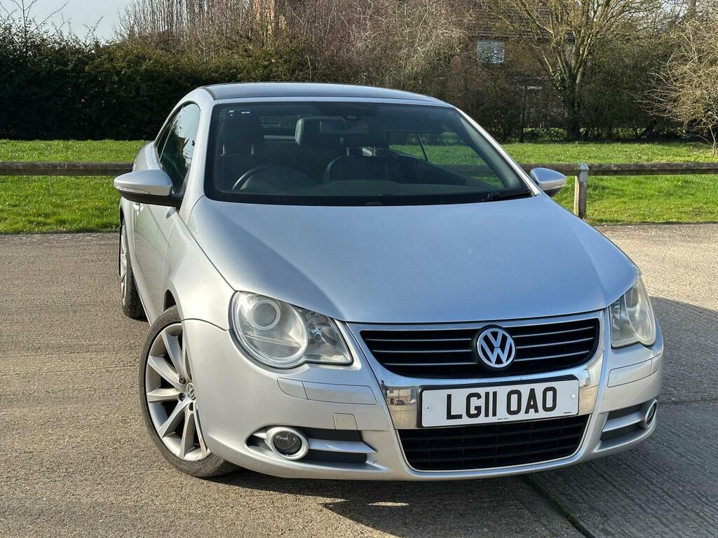 Volkswagen EOS Convertible 2.0 Tdi Bluemotion Tech Sport Cabriole Silver #2