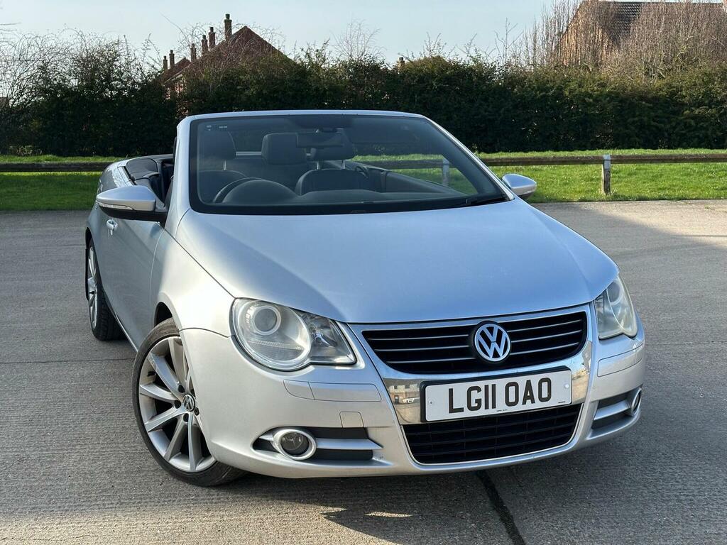 Volkswagen EOS Convertible 2.0 Tdi Bluemotion Tech Sport Cabriole Silver