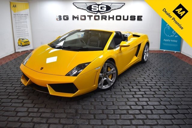 Lamborghini Gallardo 5.2L Lp 560-4 Spyder Yellow