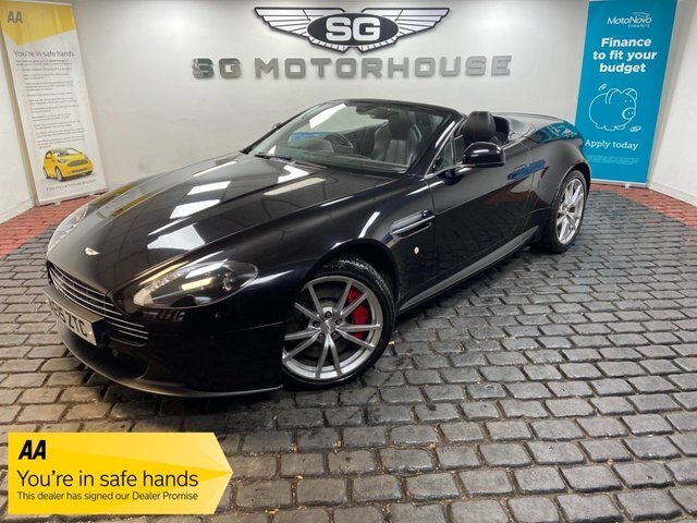 Aston Martin Vantage 4.7L V8 Roadster Black