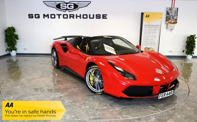 Ferrari 488 2016 3.9 Spider 660 Bhp Red
