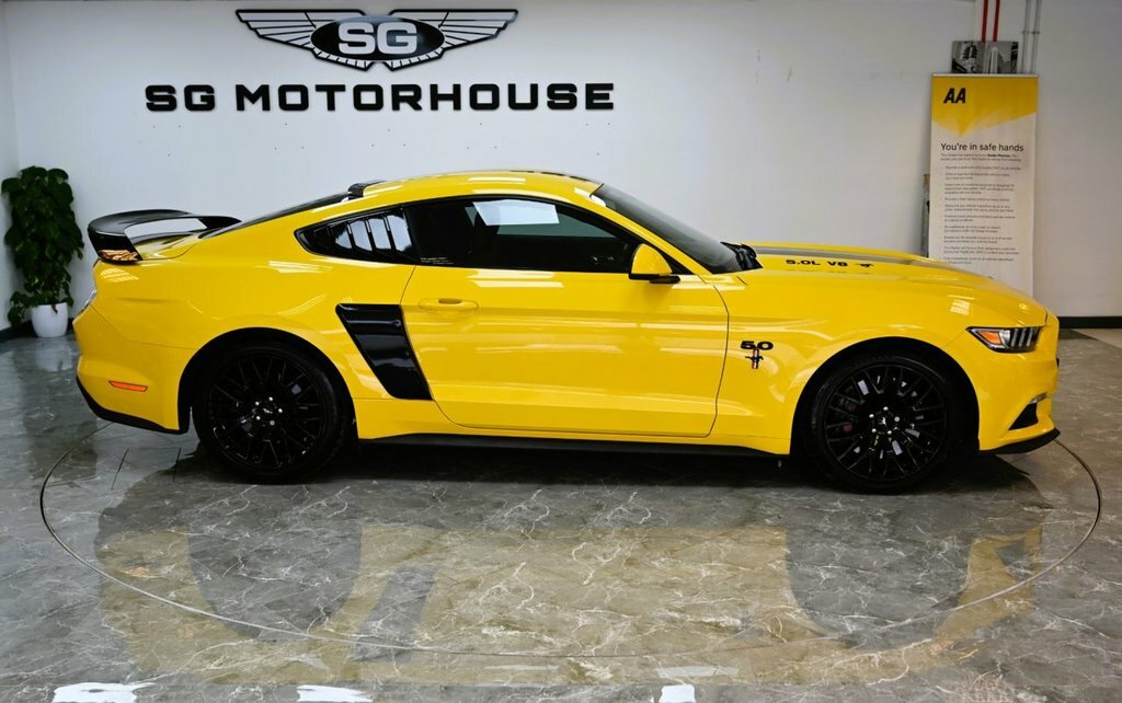 Ford Mustang 5L Gt EA16YEL Yellow #6
