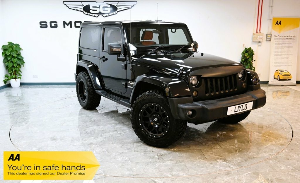 Jeep Wrangler 2.8L Sahara Crd Black