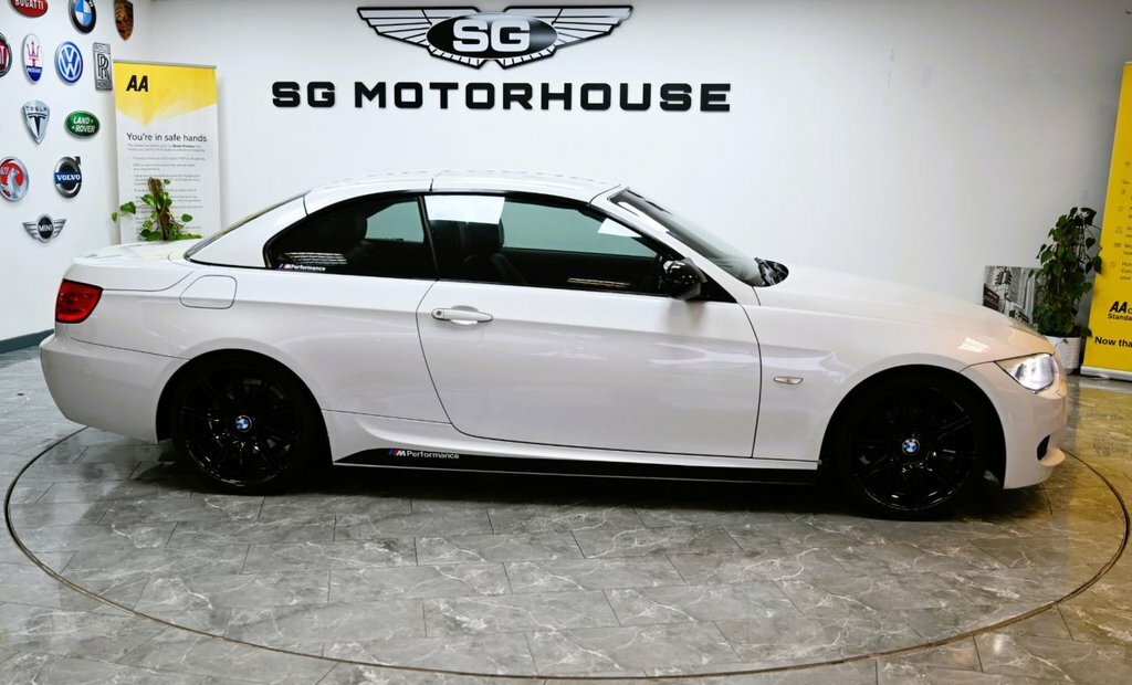 BMW 3 Series Convertible YA12YDE White #6