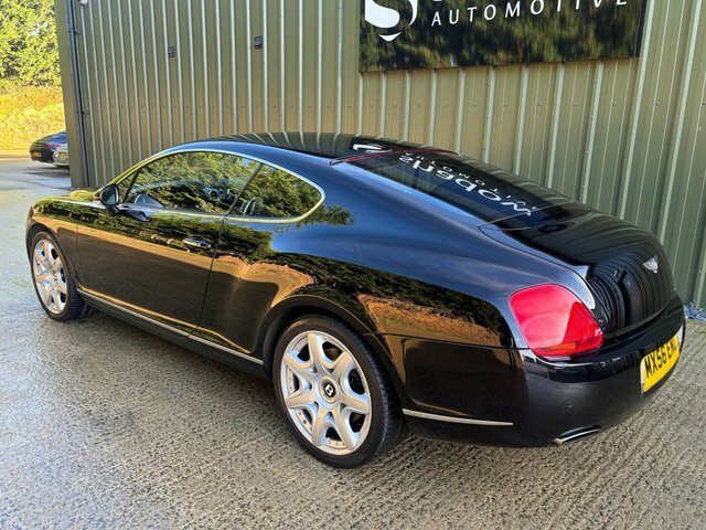 Bentley Continental Gt 6.0 Gt Coupe 410 G Km 552 Bh MX56ENC Black #3