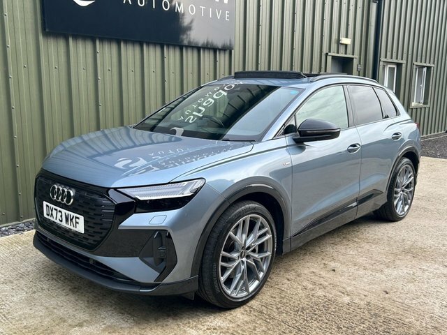 Audi Q4 E Tron 50 Vorsprung Suv Quattro 82Kwh DX73WKF Blue #3