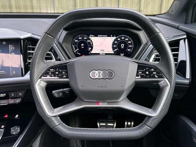 Audi Q4 E Tron 50 Vorsprung Suv Quattro 82Kwh DX73WKF Blue #4