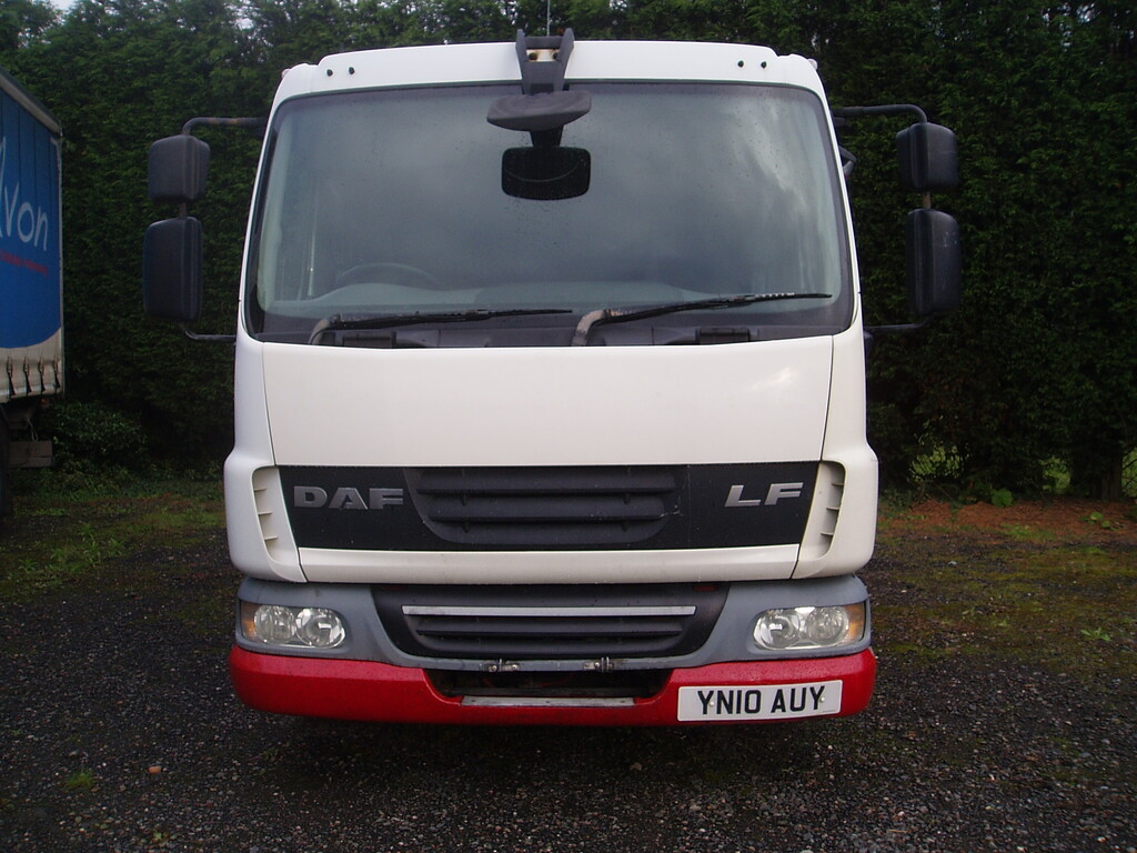 DAF All Models Flatbed White #2
