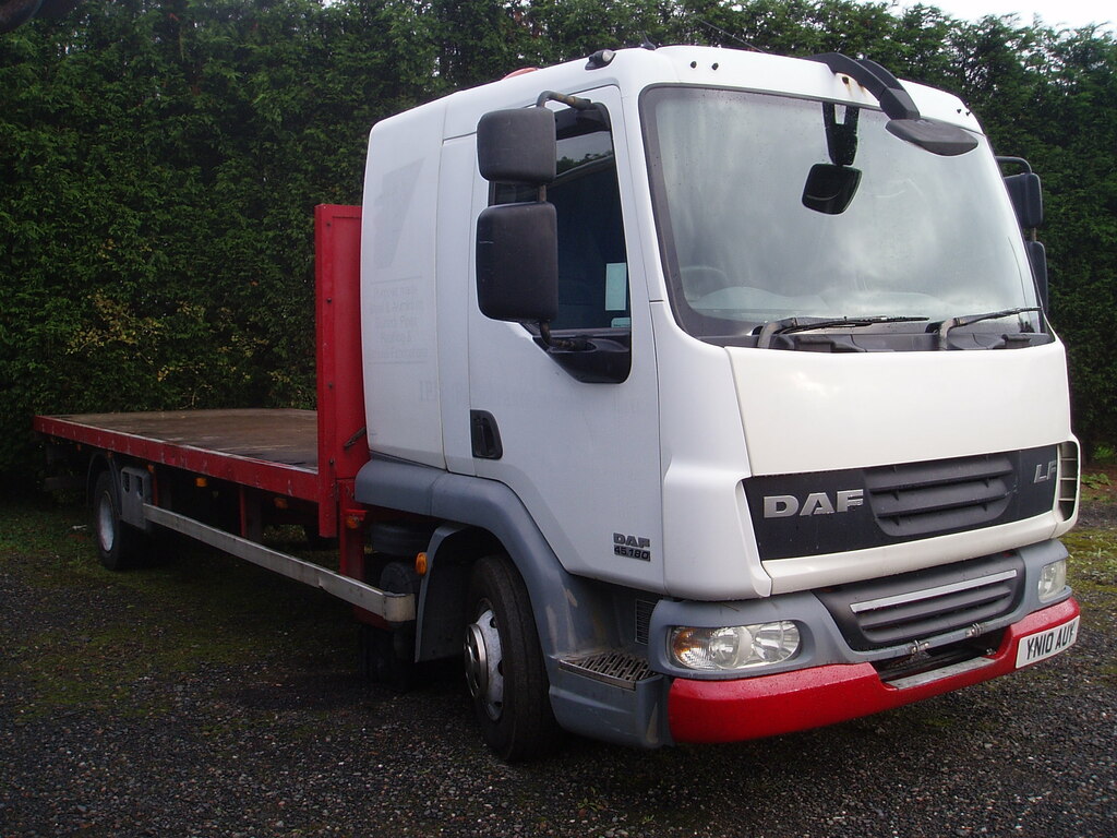 DAF All Models Flatbed White