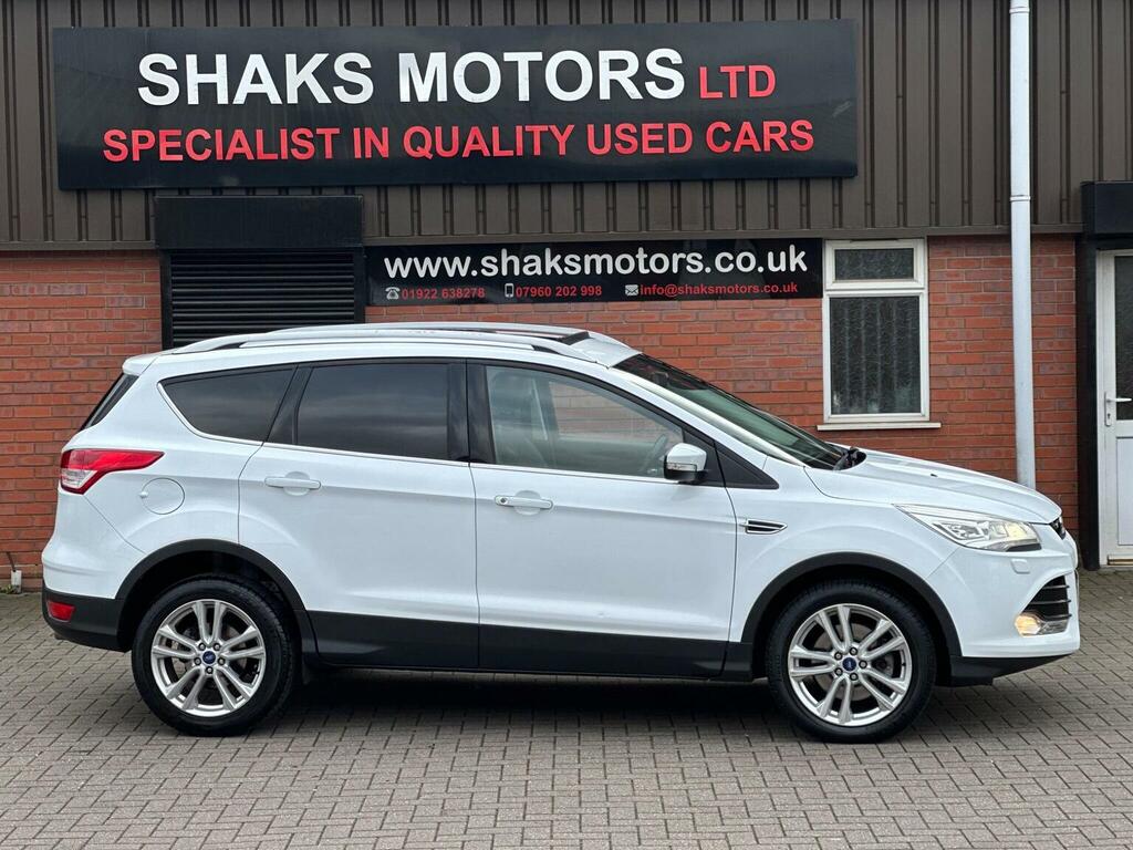 Ford Kuga 2.0 Tdci Titanium X 2Wd Euro 6 Ss 2016 AO16WOR White #4