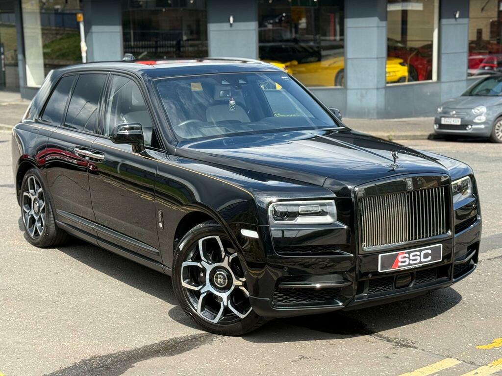 Rolls-Royce Cullinan 6.75 V12 Black Badge 4Wd Euro 6 Black #4