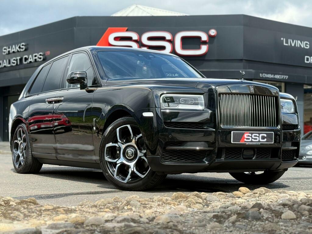 Rolls-Royce Cullinan 6.75 V12 Black Badge 4Wd Euro 6 Black