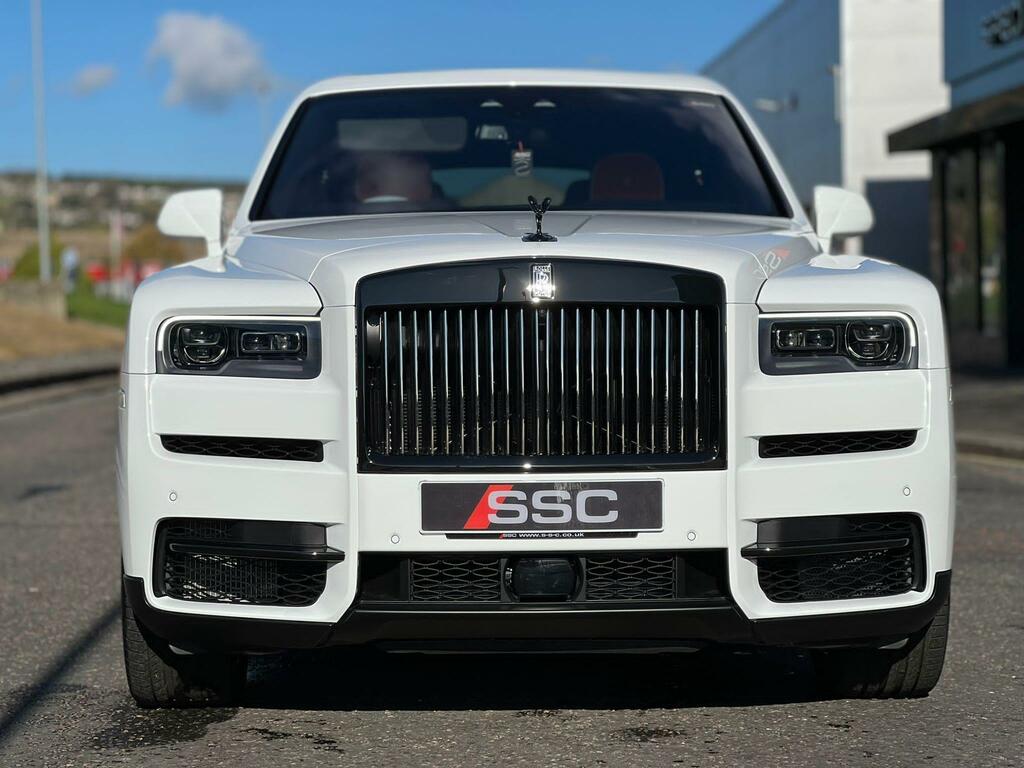 Rolls-Royce Cullinan 6.75 V12 Black Badge 4Wd Euro 6 White #4