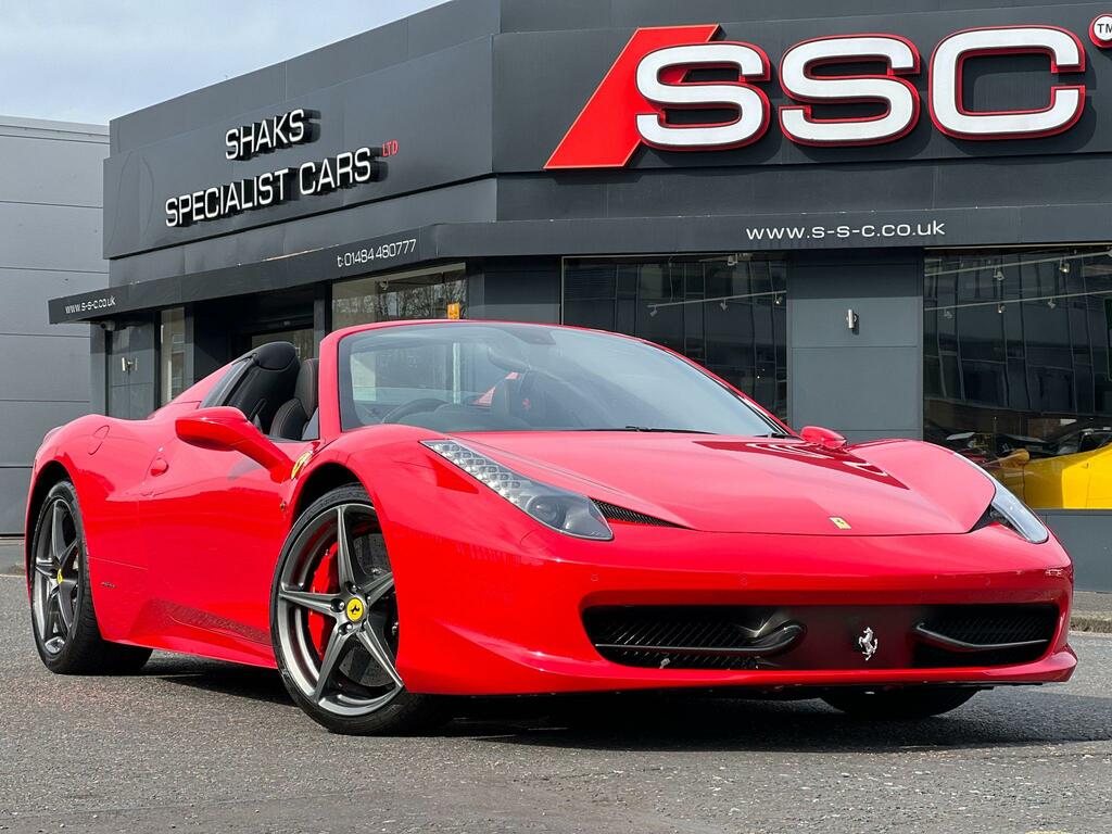 Ferrari 458 4.5 Spider F1 Dct Euro 5 Red