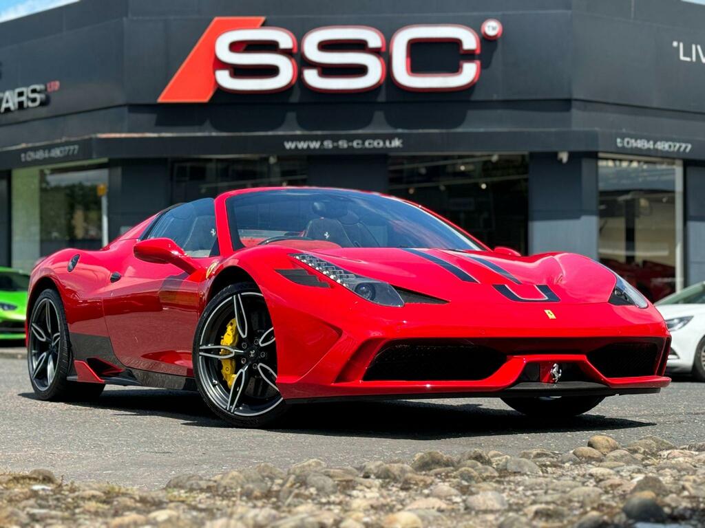 Ferrari 458 4.5 Speciale A Spider F1 Dct Euro 5 Red