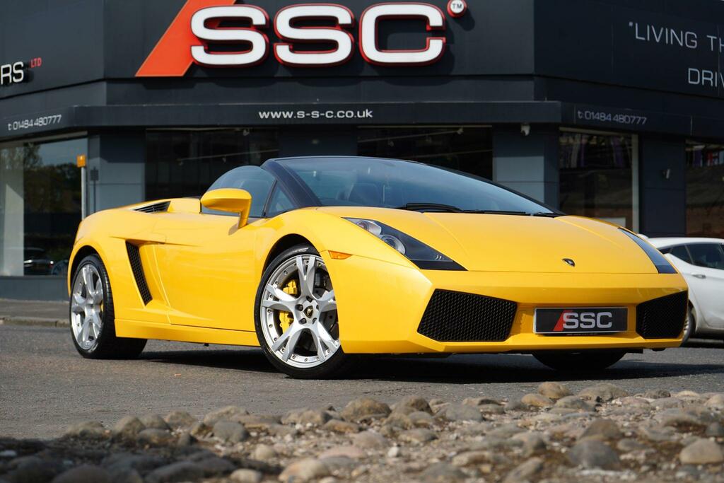 Lamborghini Gallardo 5.0 V10 Spyder Egear 4Wd Euro 4 Yellow