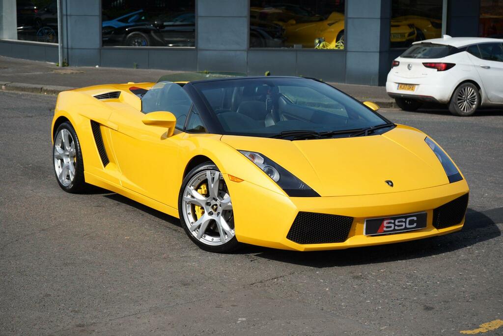 Lamborghini Gallardo 5.0 V10 Spyder Egear 4Wd Euro 4 Yellow #4