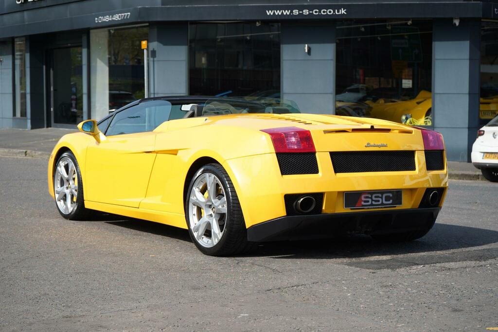 Lamborghini Gallardo 5.0 V10 Spyder Egear 4Wd Euro 4 Yellow #2