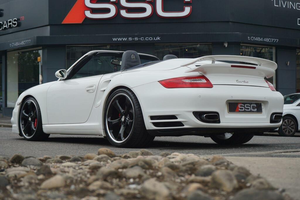 Porsche 911 3.6 997 Turbo Cabriolet Awd White #2