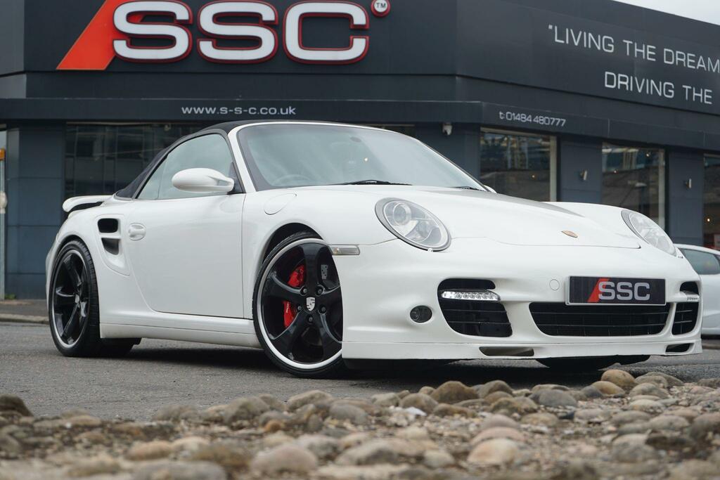 Porsche 911 3.6 997 Turbo Cabriolet Awd White #4