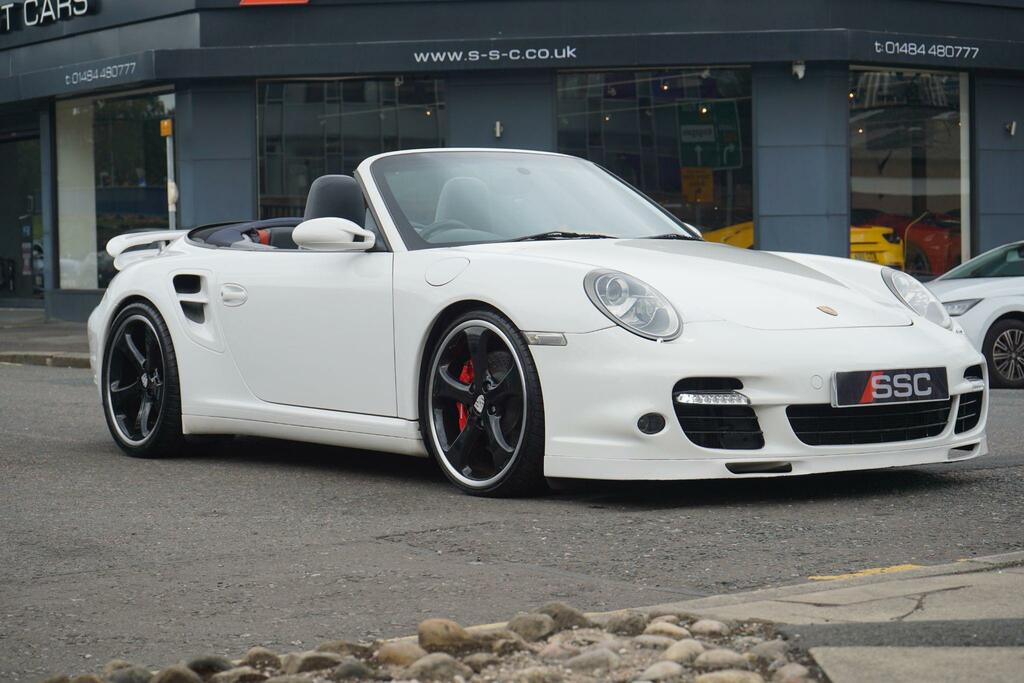 Porsche 911 3.6 997 Turbo Cabriolet Awd White #6