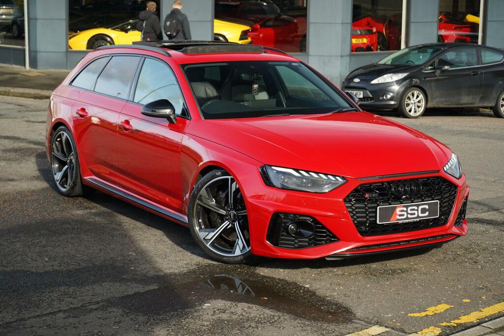 Audi RS4 Avant 2.9 Tfsi V6 Tiptronic Quattro Euro 6 Ss Red #4