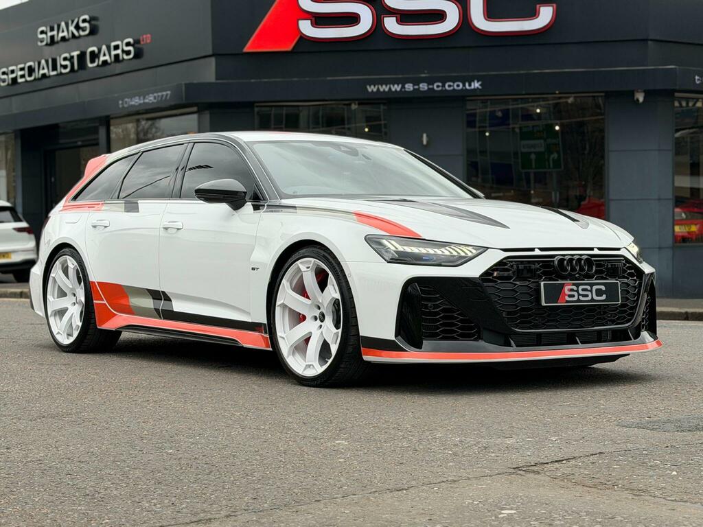 Audi RS6 Avant 4.0 Tfsi V8 Gt Tiptronic Quattro Euro 6 Ss White #5