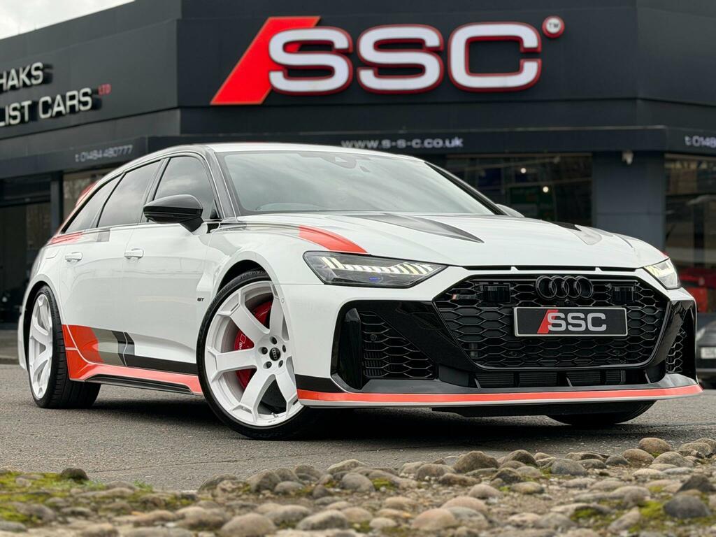 Audi RS6 Avant 4.0 Tfsi V8 Gt Tiptronic Quattro Euro 6 Ss White