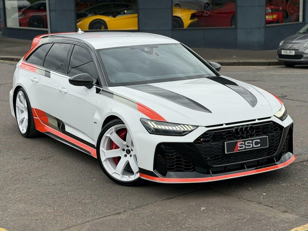 Audi RS6 Avant 4.0 Tfsi V8 Gt Tiptronic Quattro Euro 6 Ss White #4