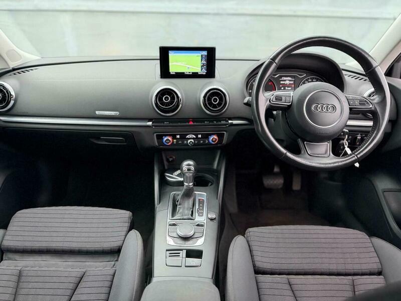 Audi A3 2.0 Tdi Sport Sportback S Tronic Quattro Euro 6 S YS14HCG Black #3