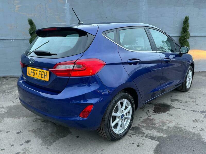 Ford Fiesta 1.0T Ecoboost Zetec Euro 6 S S - 2017 67 Pl LF67FEH Blue #5