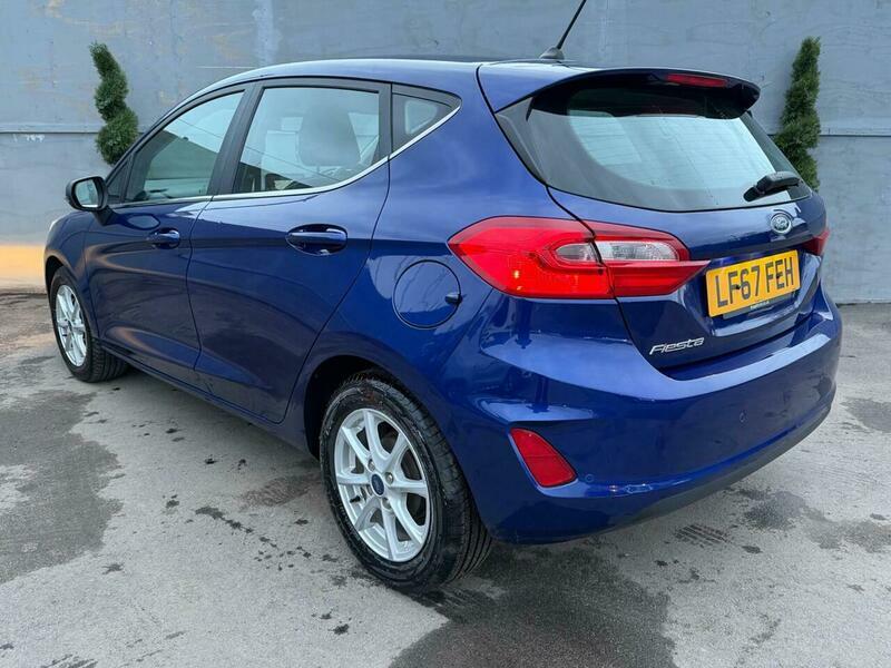 Ford Fiesta 1.0T Ecoboost Zetec Euro 6 S S - 2017 67 Pl LF67FEH Blue #2
