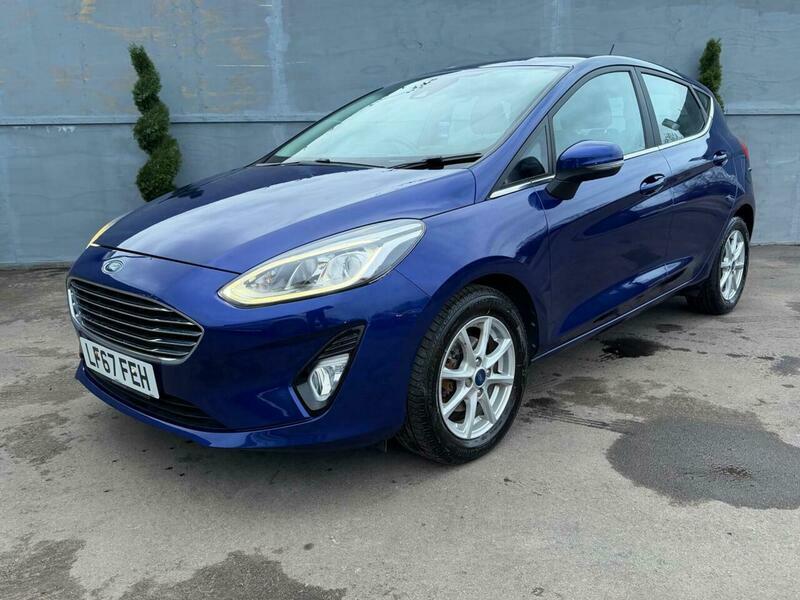 Ford Fiesta 1.0T Ecoboost Zetec Euro 6 S S - 2017 67 Pl LF67FEH Blue #4