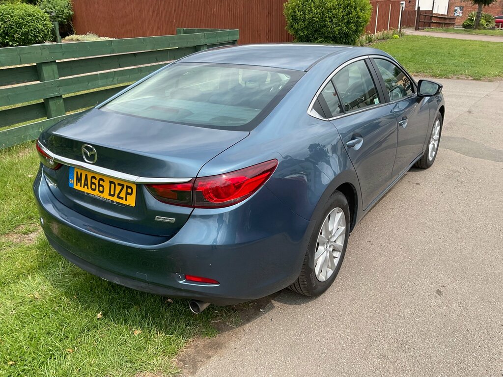 Mazda 6 2.0 Skyactiv-g Se Nav Saloon Eur Blue #4