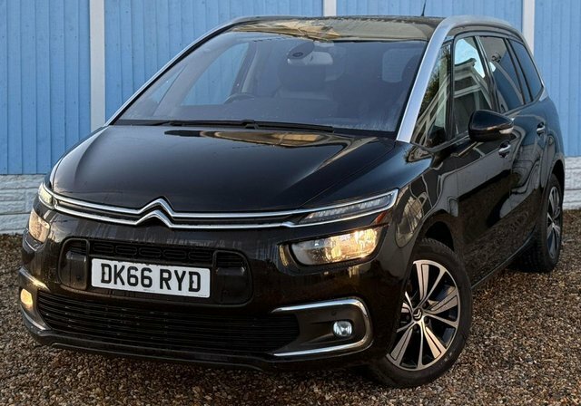 Citroen Grand C4 Picasso 2016 1.6 Bluehdi Flair Mpv Euro Black