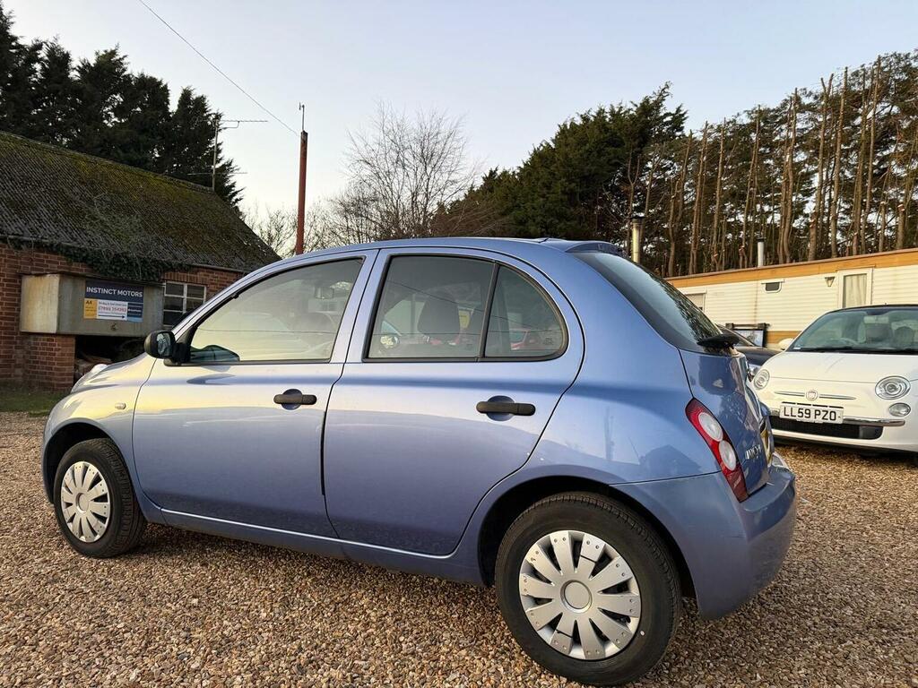 Nissan Micra Hatchback 1.2 16V S 200505 WV05YHN Blue #6