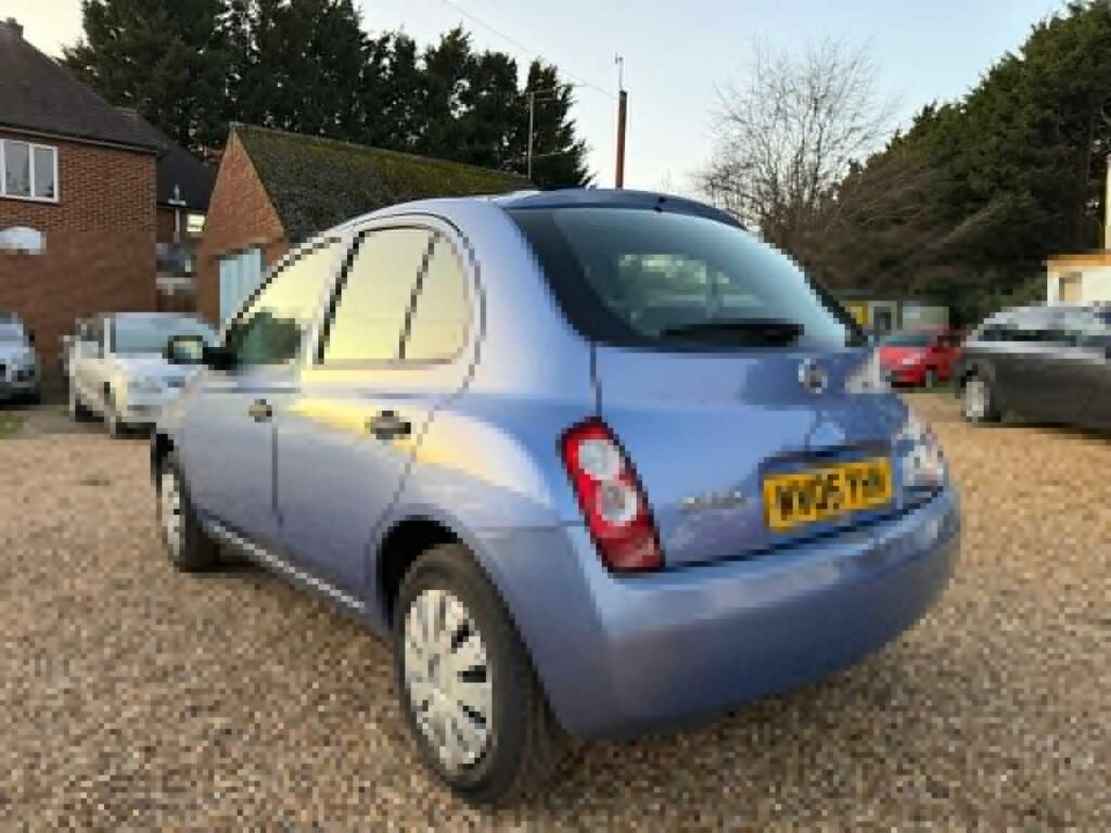 Nissan Micra Hatchback 1.2 16V S 200505 WV05YHN Blue #4